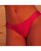 Bas de maillot de bain Anna drapé magenta