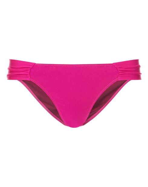 Bas de maillot de bain Anna drapé magenta