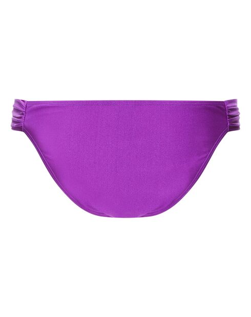 Bas de maillot de bain Anna drapé violet