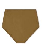 Bas de maillot de bain Bik taille haute brun kaki