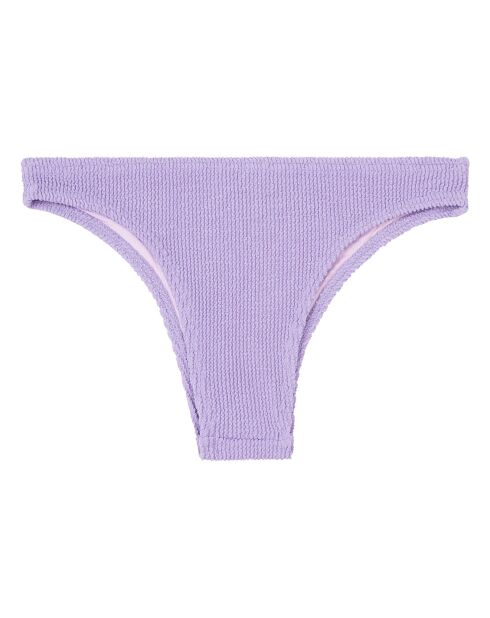 Bas de maillot de bain Crinkle lilas