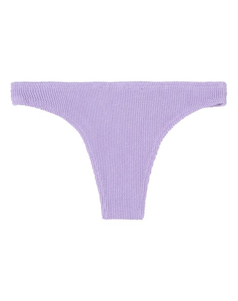 Bas de maillot de bain Crinkle lilas