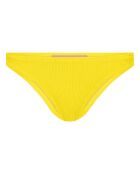 Bas de maillot de bain Crinkle jaune