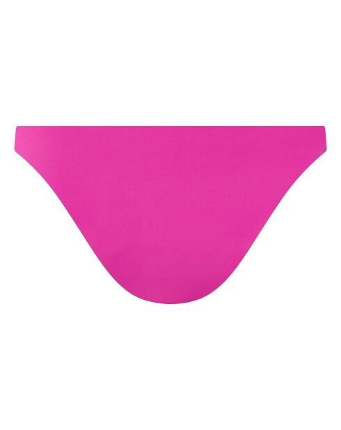 Bas de maillot de bain Charly bicolore réversible rose fuschia