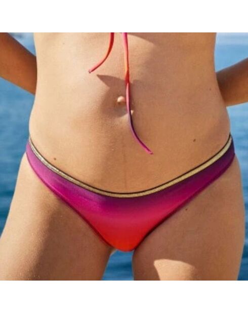 Bas de maillot de bain Georgia Gradient rose