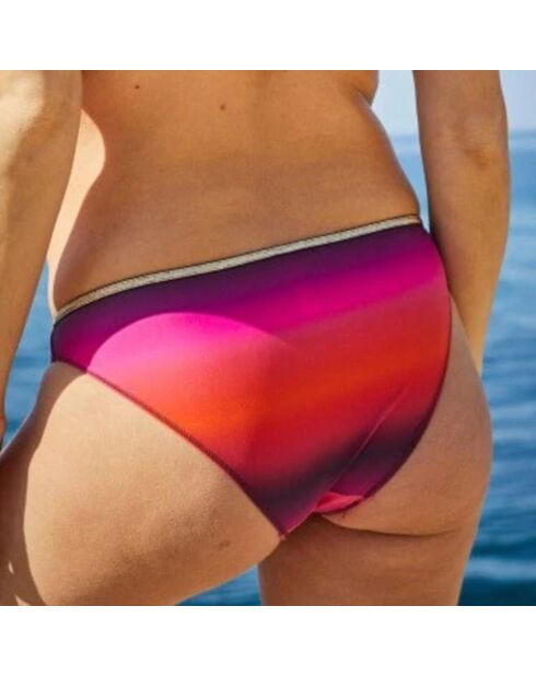 Bas de maillot de bain Georgia Gradient rose