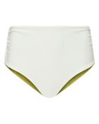 Bas de maillot de bain Fanny réversible écru