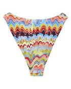 Bas de maillot de bain Elvis texturé jaune