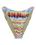 Bas de maillot de bain Elvis texturé jaune