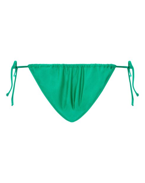 Bas de maillot de bain Karen froncé vert