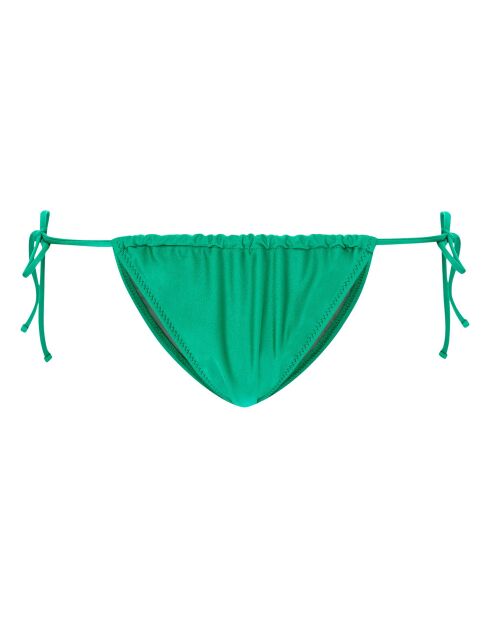 Bas de maillot de bain Karen froncé vert