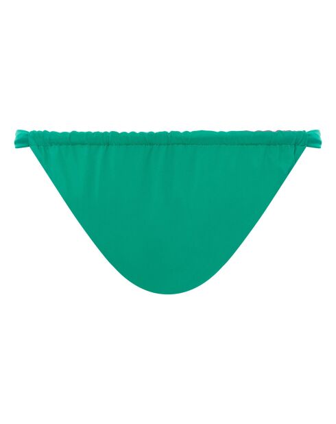 Bas de maillot de bain Naomi réversible vert émeraude