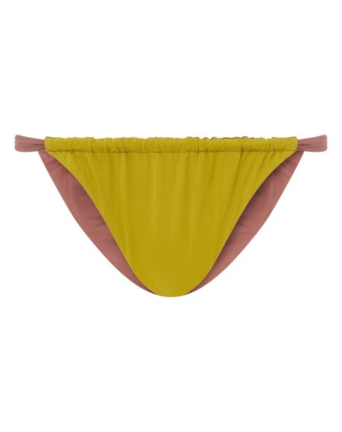 Bas de maillot de bain Naomi réversible marron