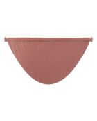 Bas de maillot de bain Naomi réversible marron