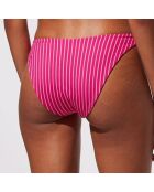 Bas de maillot de bain Elle réversible rose