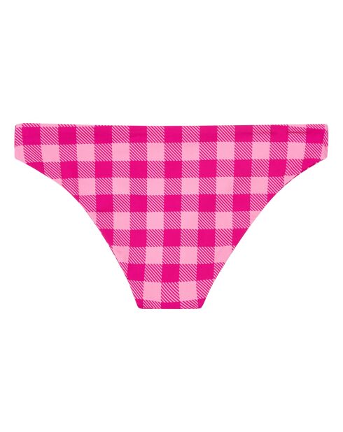 Bas de maillot de bain Elle réversible rose
