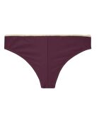 Bas de maillot de bain Mari prune