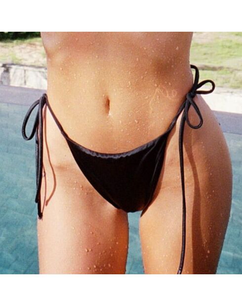 Bas de maillot de bain Iris noir