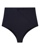 Bas de maillot de bain taille haute noir