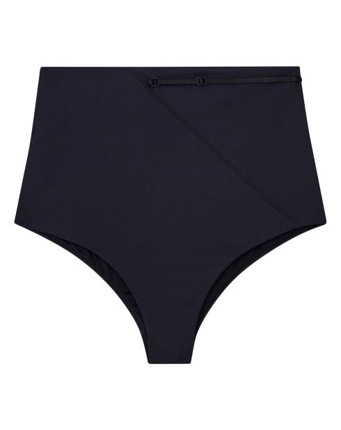 Bas de maillot de bain taille haute noir