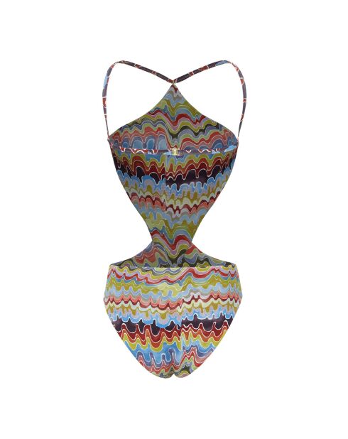 Maillot de bain 1 Pièce Sabath texturé jaune