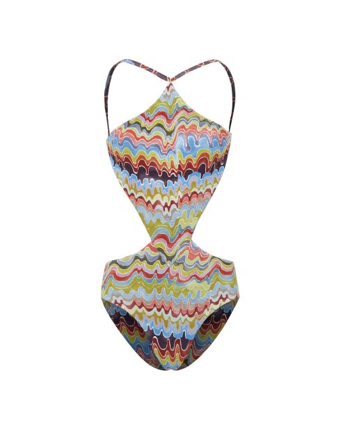 Maillot de bain 1 Pièce Sabath texturé jaune