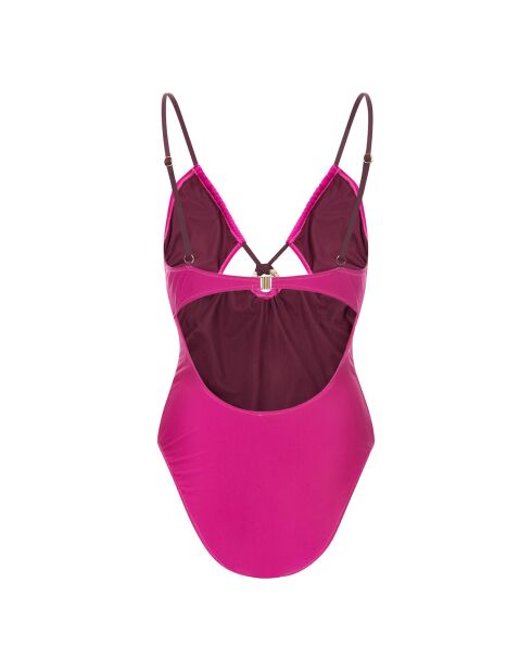 Maillot de bain 1 Pièce Katia magenta