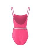 Maillot de bain 1 Pièce Nina ceinturé rose