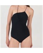 Maillot de bain 1 Pièce Smocké noir
