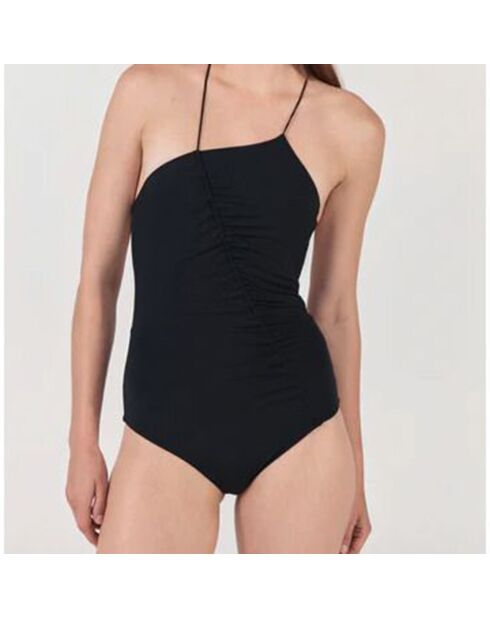 Maillot de bain 1 Pièce Smocké noir