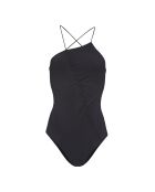Maillot de bain 1 Pièce Smocké noir