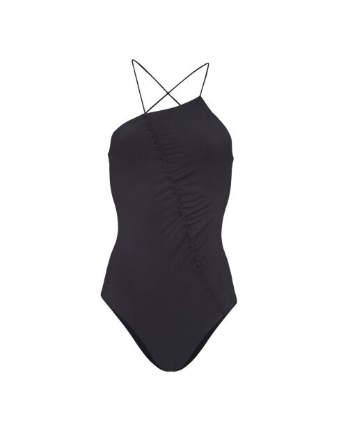 Maillot de bain 1 Pièce Smocké noir