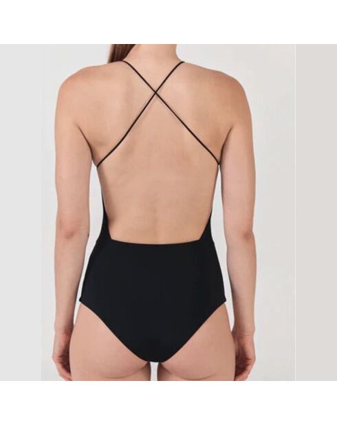Maillot de bain 1 Pièce Smocké noir