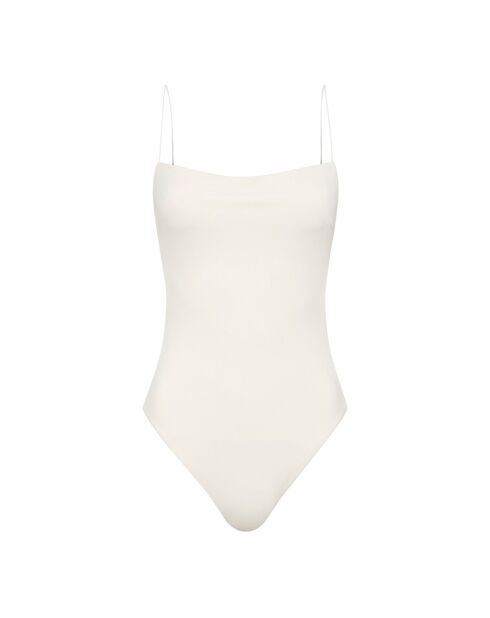 Maillot de bain 1 Pièce matières recyclées écru