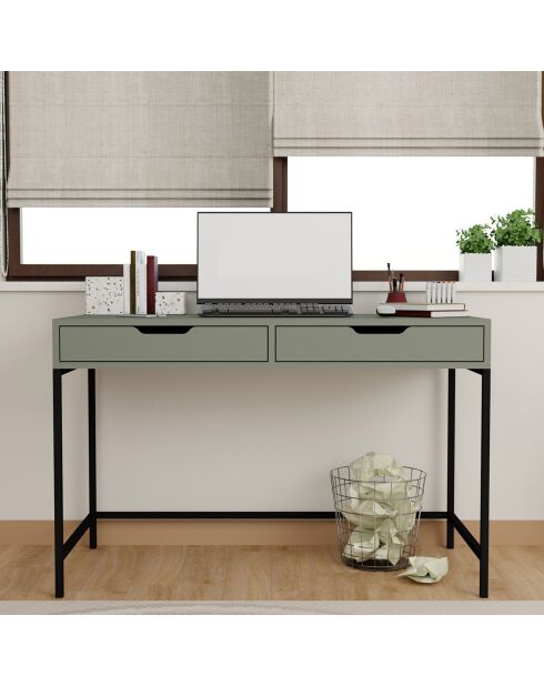Bureau Working vert - 120x77.4x55 cm