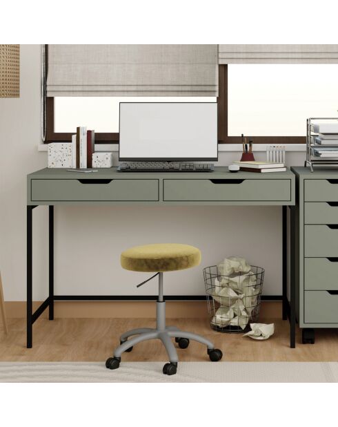 Bureau Working vert - 120x77.4x55 cm
