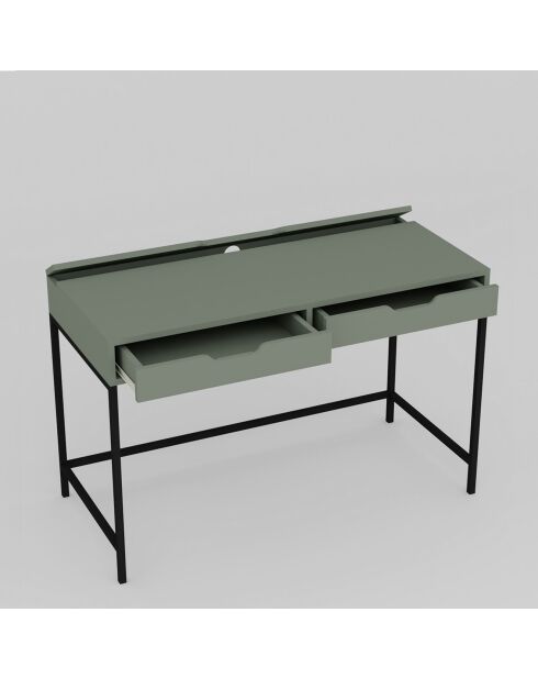 Bureau Working vert - 120x77.4x55 cm
