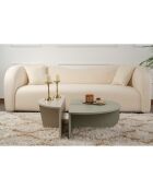 Table basse Orion beige/vert