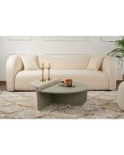 Table basse Orion beige/vert