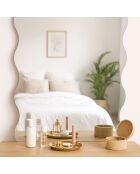 Miroir adhésif Isabelle Wavy transparent - 45x60 cm