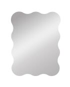 Miroir adhésif Isabelle Wavy transparent - 45x60 cm