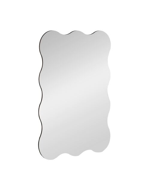 Miroir adhésif Isabelle Wavy transparent - 45x60 cm