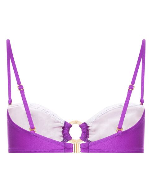 Haut de maillot de bain Anna violet