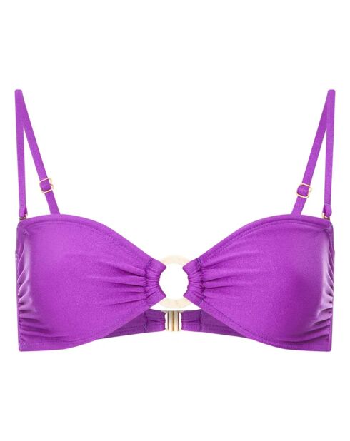 Haut de maillot de bain Anna violet