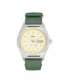 Montre automatique Homme en Tissu Nato Octogone kaki