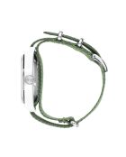 Montre automatique Homme en Tissu Nato Octogone kaki