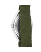 Montre solaire Mixte en Tissu Nato Soleil kaki