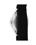Montre solaire Mixte en Tissu Nato Soleil noir