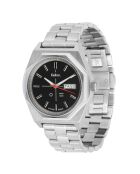 Montre automatique Homme en Acier Octogone argentée