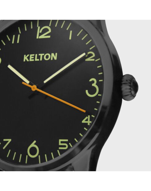 Montre Mixte en Cuir Pilote  marron
